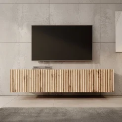 Pepinos - TV-Meubel - Eiken - 150x42x33 cm
