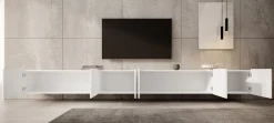 Pepinos - TV-Meubel - Wit - 300x42x33 cm