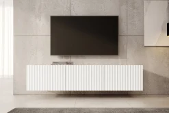 Pepinos - TV-Meubel - Wit - 150x42x33 cm