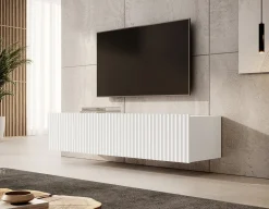 Pepinos - TV-Meubel - Wit - 150x42x33 cm