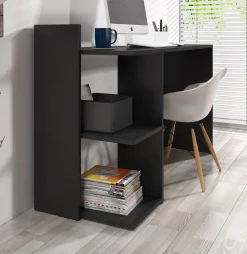 Pierre - Bureau - Zwart - 120x52 cm