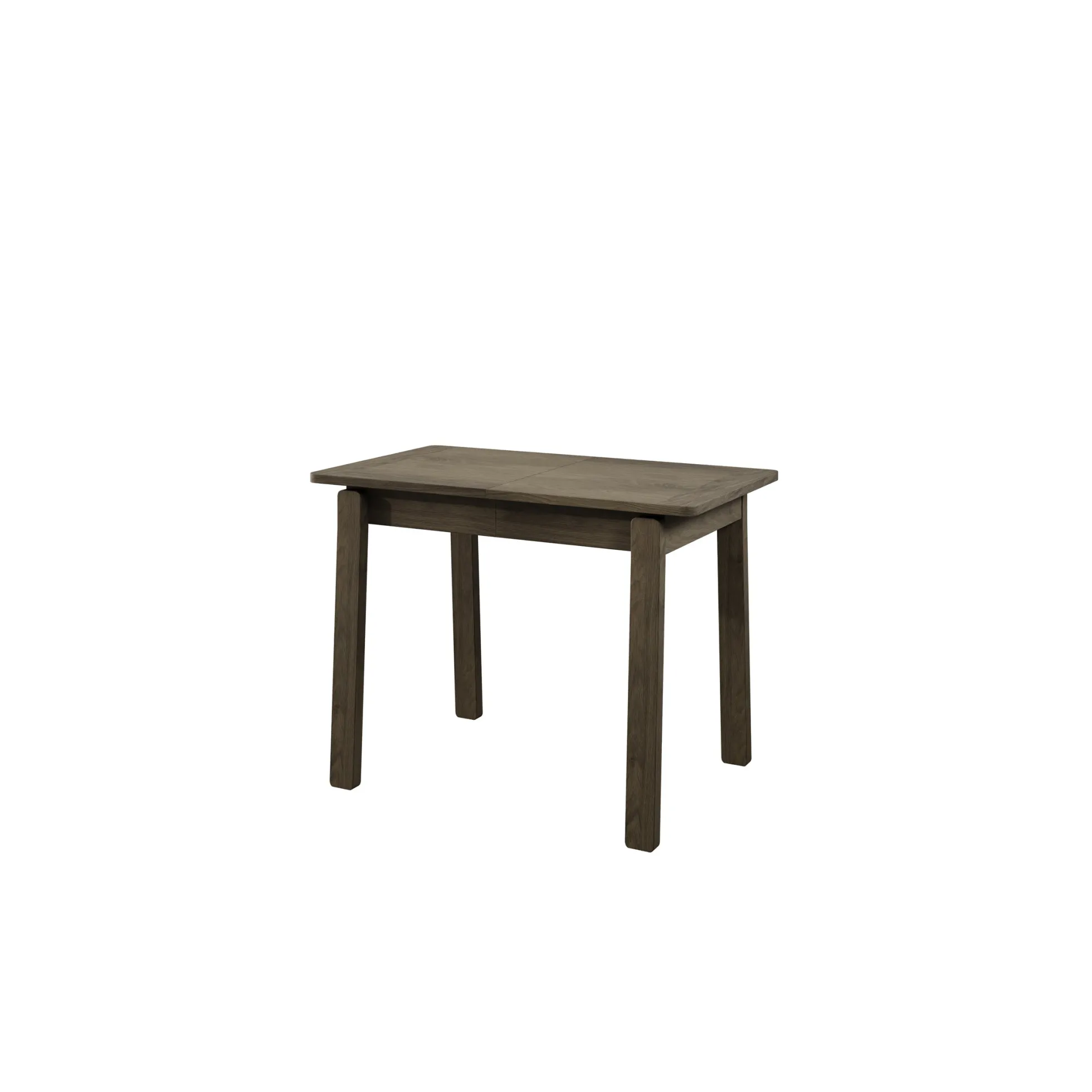 Portino - Eetkamertafel - Donker eiken - 104-224x60x77 cm