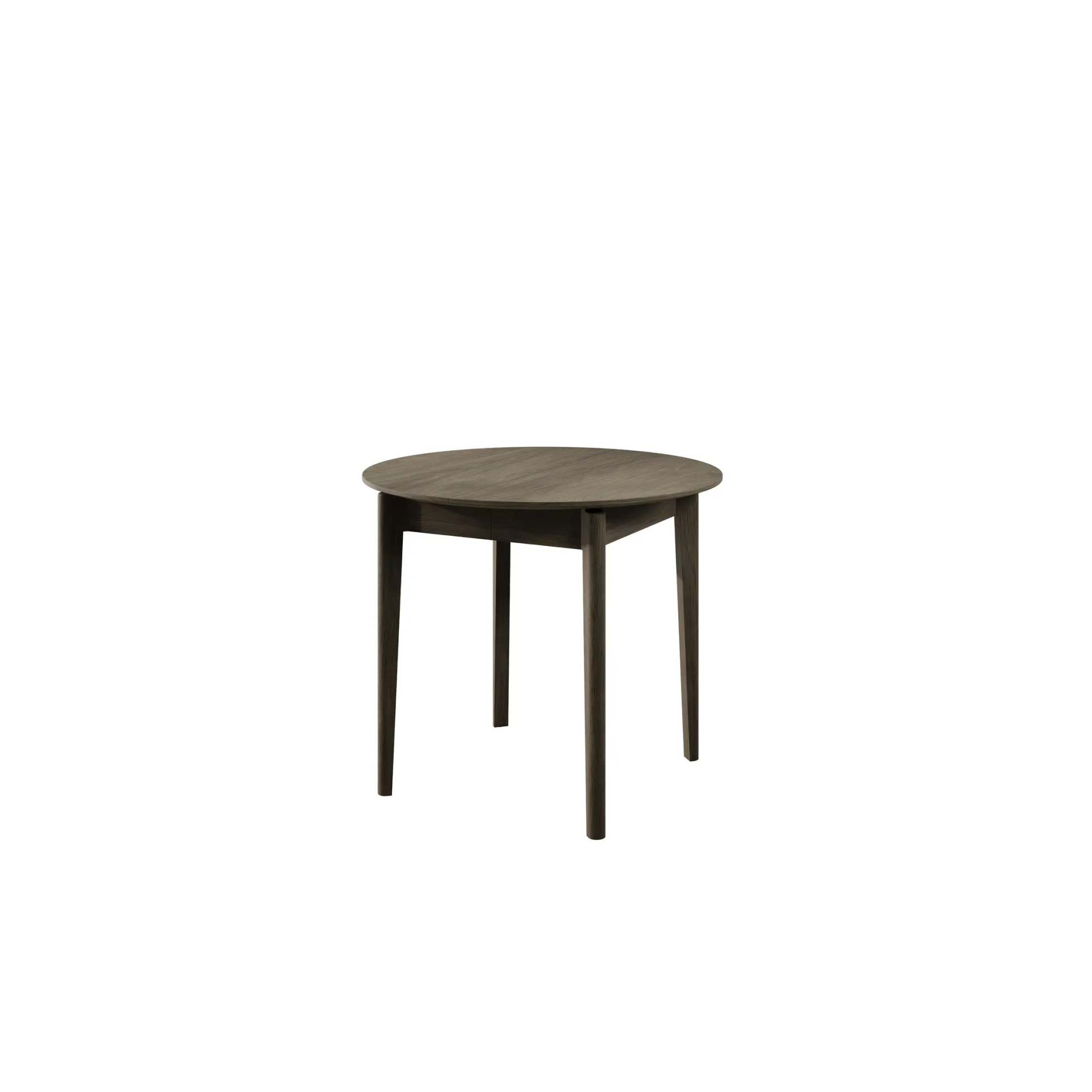 Portino - Eetkamertafel - Donker eiken - 90-210x90x77 cm