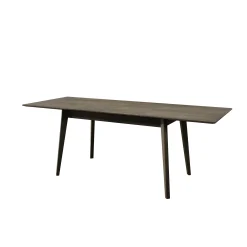 Portino - Eetkamertafel - Donker eiken - 145-220x85x77 cm