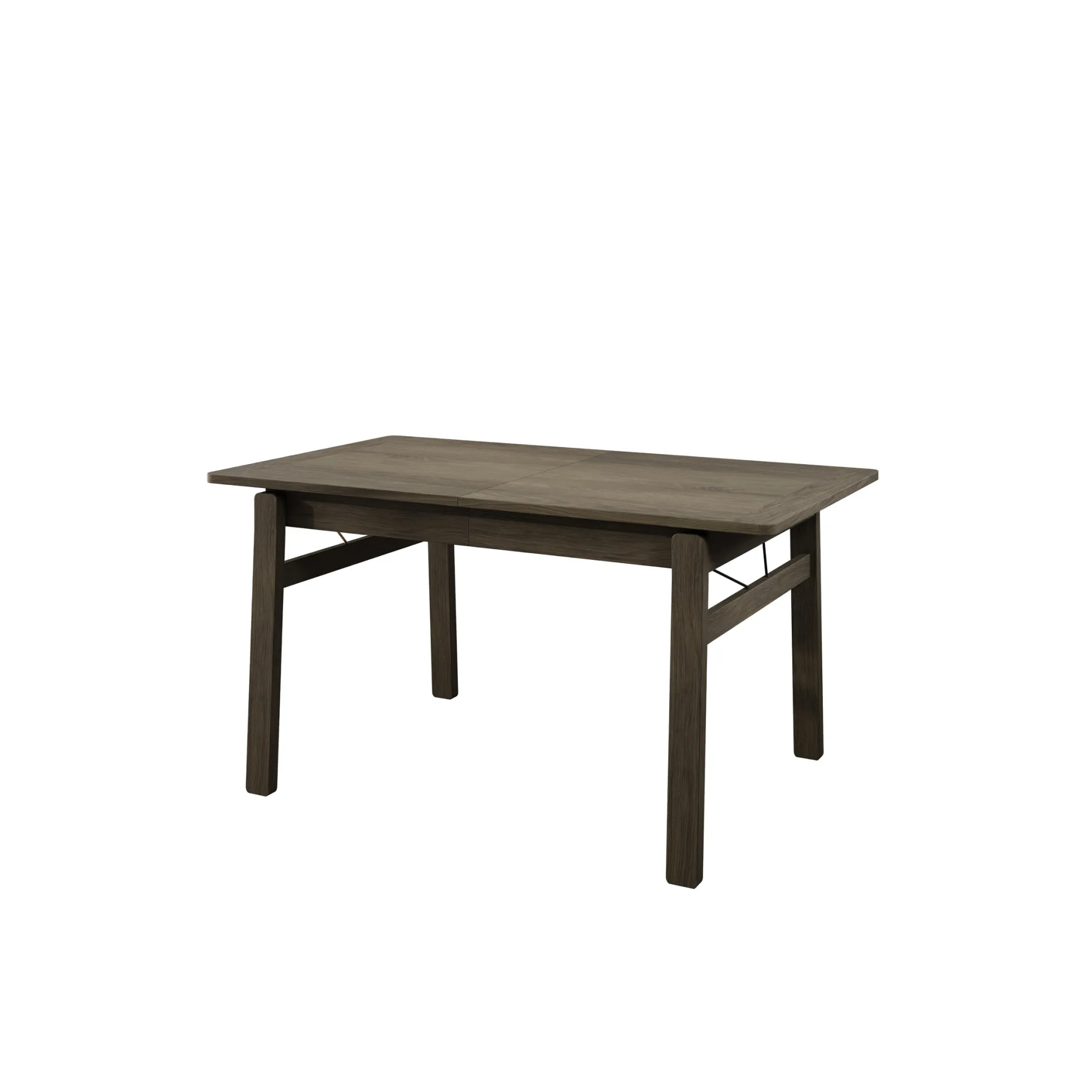Portino - Eetkamertafel - Donker eiken - 149-269x85x77 cm
