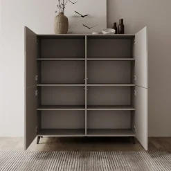 Pulse - Dressoir - Beige - 120x40x130 cm