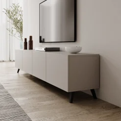 Pulse - TV-Meubel - Beige - 190x33x40 cm