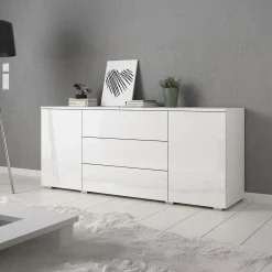 Pure - Dressoir - Wit - 150x39x68 cm