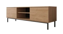 Queen - TV-Meubel - Eiken - 150x41x50 cm