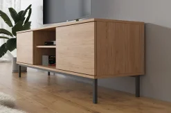Queen - TV-Meubel - Eiken - 150x41x50 cm