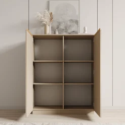 Remy 2 - Dressoir - Beige - 104x39x127 cm