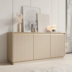 Remy - Dressoir - Beige - 153x39x72 cm