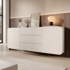 Renalto - Dressoir - Beige - 180x36x70 cm