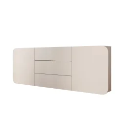 Renalto - Dressoir - Beige - 180x36x70 cm