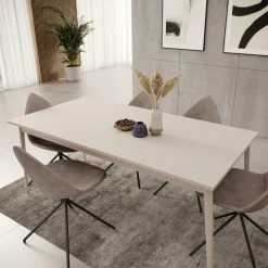 Reunion - Eetkamertafel - Beige - 180x75x90 cm