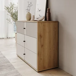 Riggs - Ladekast - Beige - 105x42x83 cm