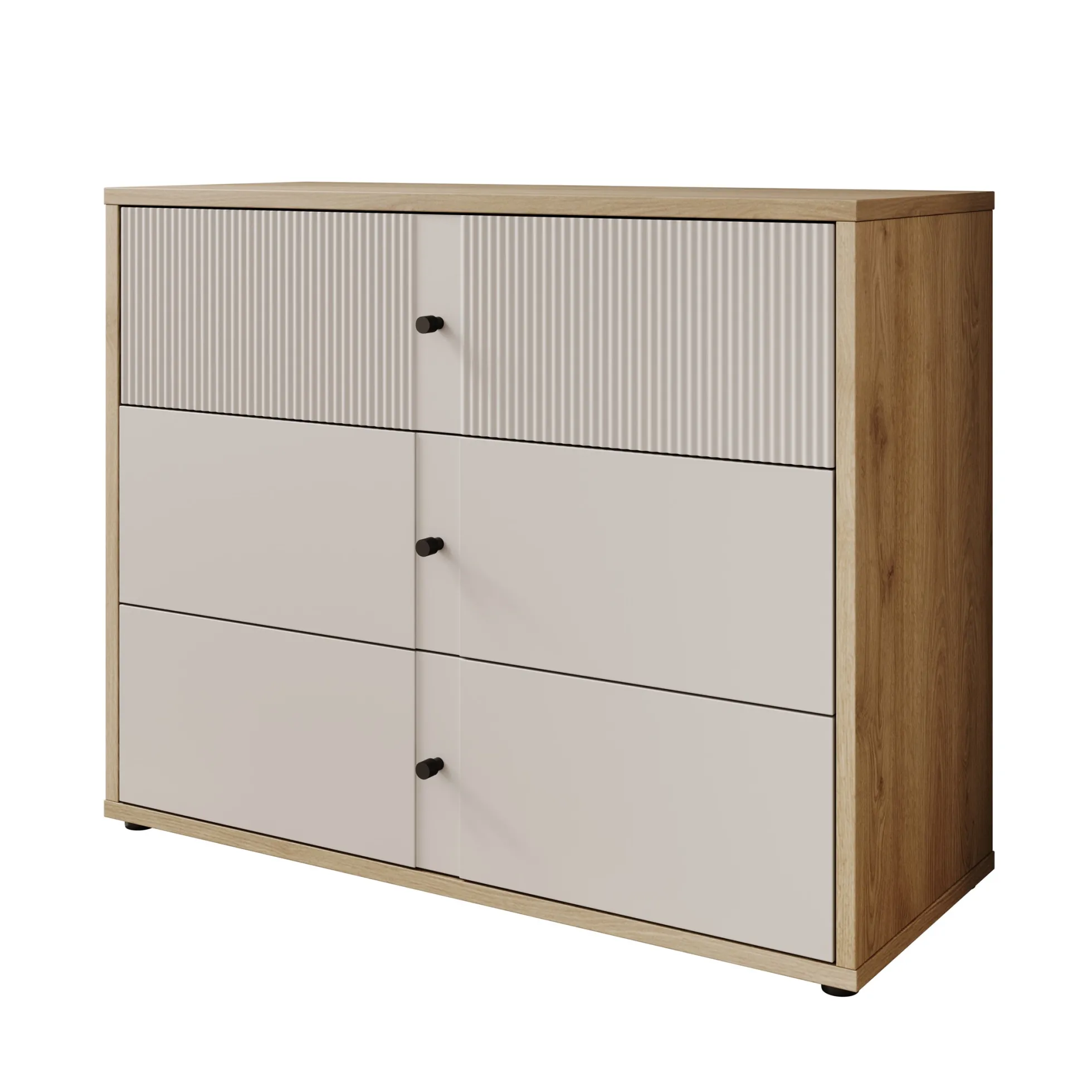 Riggs - Ladekast - Beige - 105x42x83 cm