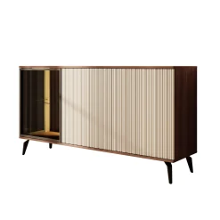 Riverhead - Dressoir - Beige/Eiken - 154x39x80 cm