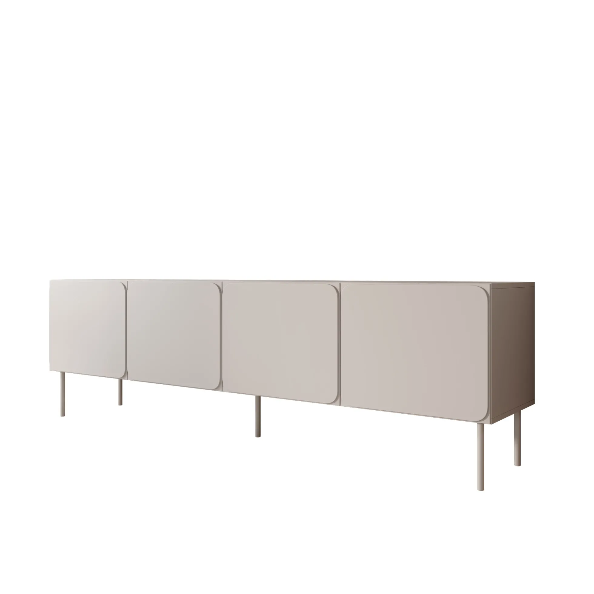 Rovik - TV-Meubel - Beige - 200x40x61 cm