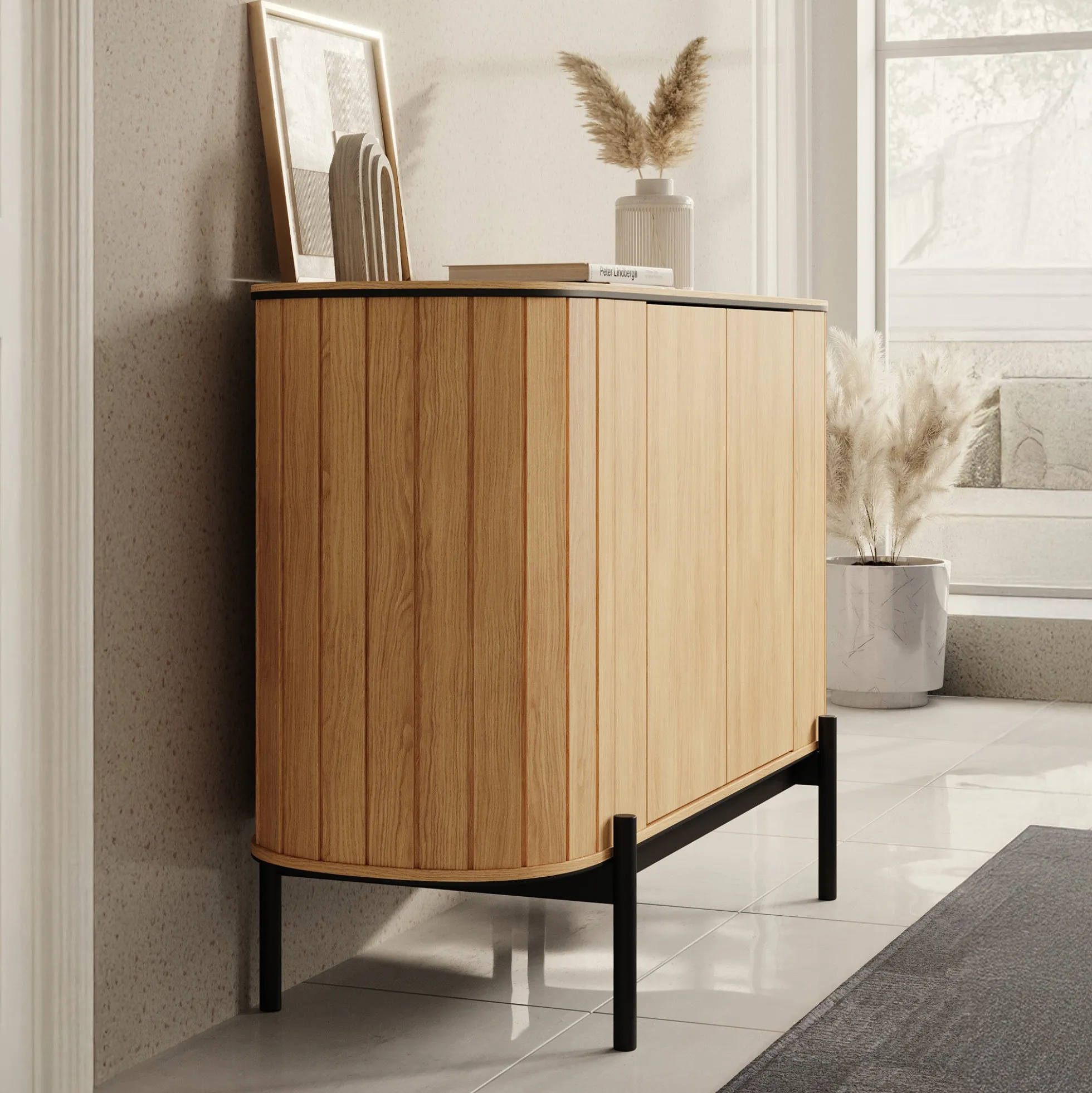 Royale - Dressoir - Eiken - 124x45x82 cm