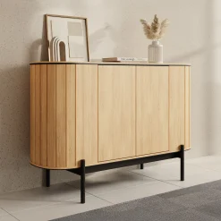 Royale - Dressoir - Eiken - 124x45x82 cm