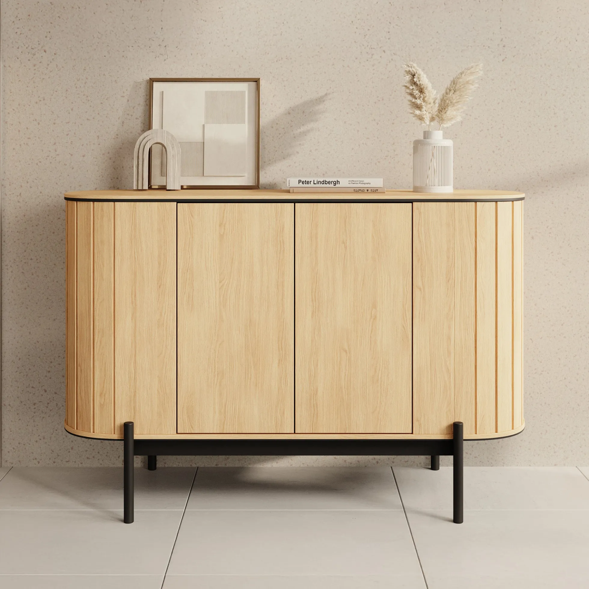 Royale - Dressoir - Eiken - 124x45x82 cm