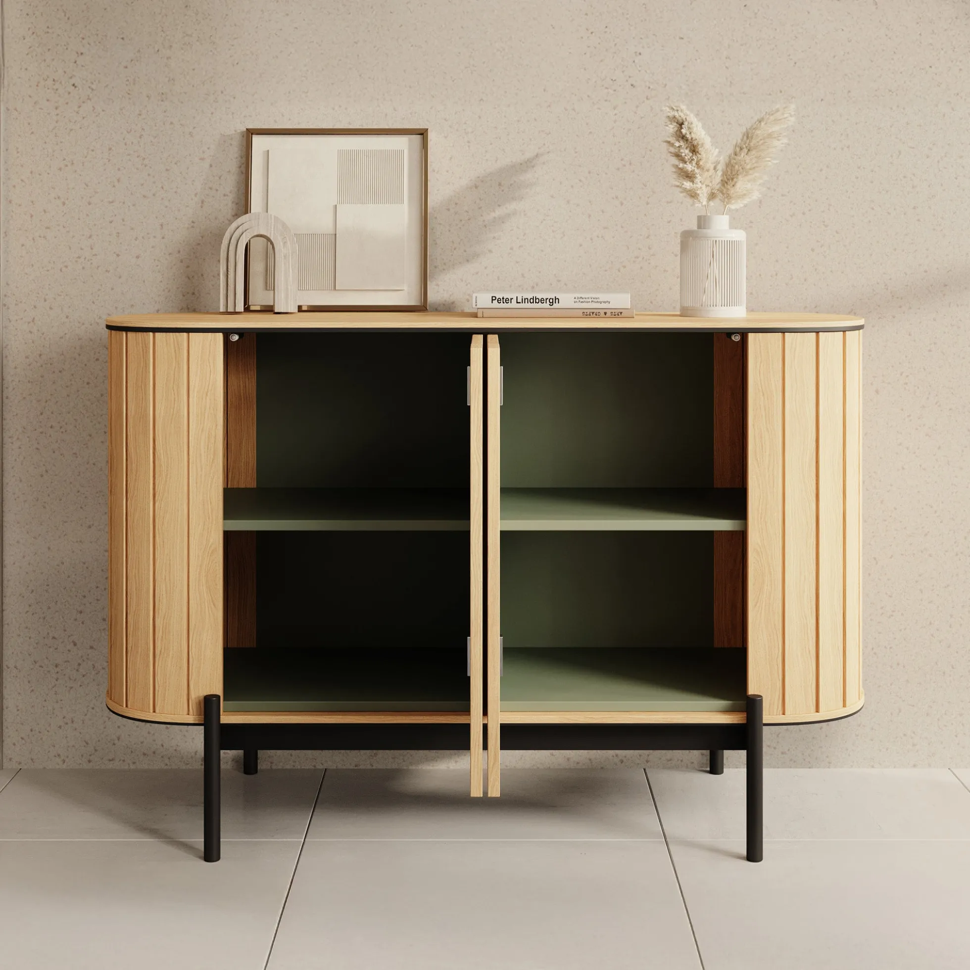 Royale - Dressoir - Eiken - 124x45x82 cm