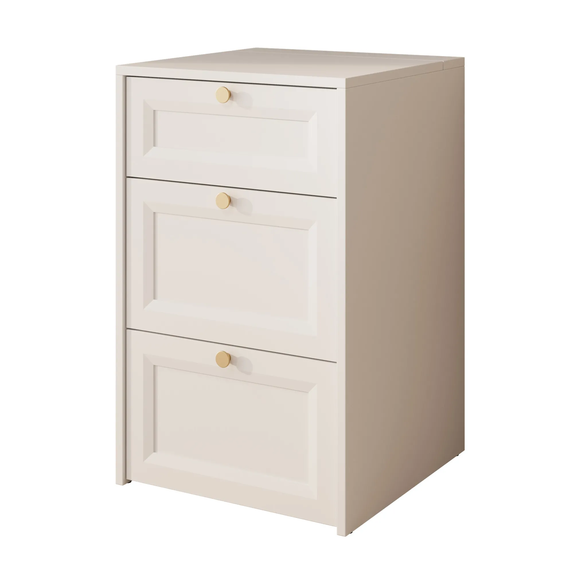 Rumble - Kaptafel met stoel - Wit - 50x51 cm