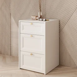 Rumble - Kaptafel met stoel - Wit - 50x51 cm