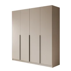 Sabre - Kledingkast 4-deurs - Beige