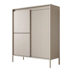 Saran - Dressoir - Beige - 104x40x123 cm