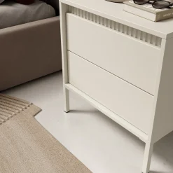 Saran - Nachtkastje - Beige - 54x40x56 cm