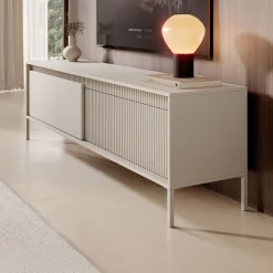 Saran - TV-Meubel - Beige - 187x40x53 cm