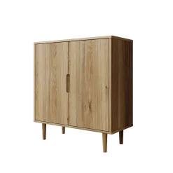 Selwood - Dressoir - Eikenpatroon - 95x43x103 cm