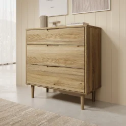 Selwood - Ladekast - Eikenpatroon - 90x43x93 cm