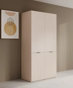 Shelton - Kledingkast 2-deurs - Beige