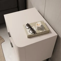 Sorello - Nachtkastje - Beige - 52x40x56 cm