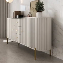Sorenna - Dressoir - Beige - 178x40x79 cm