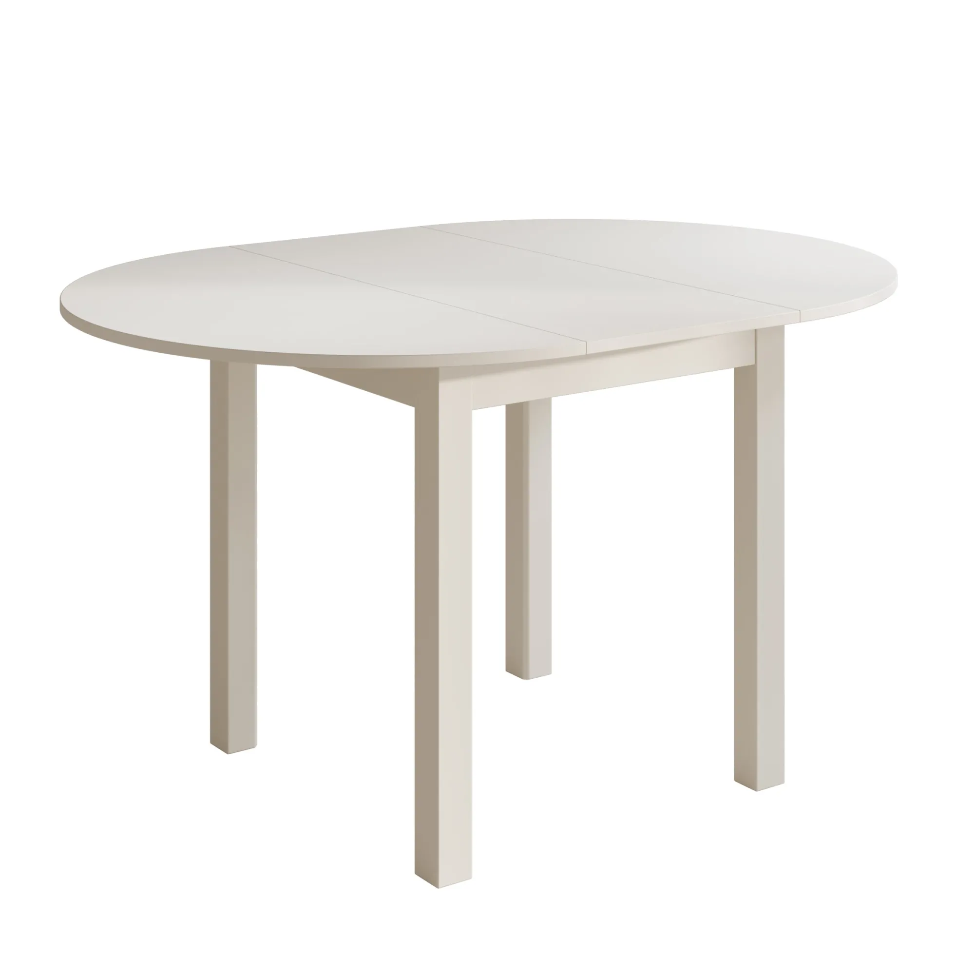 South - Eetkamertafel - Uitschuifbaar - Beige - 100x100x76 cm