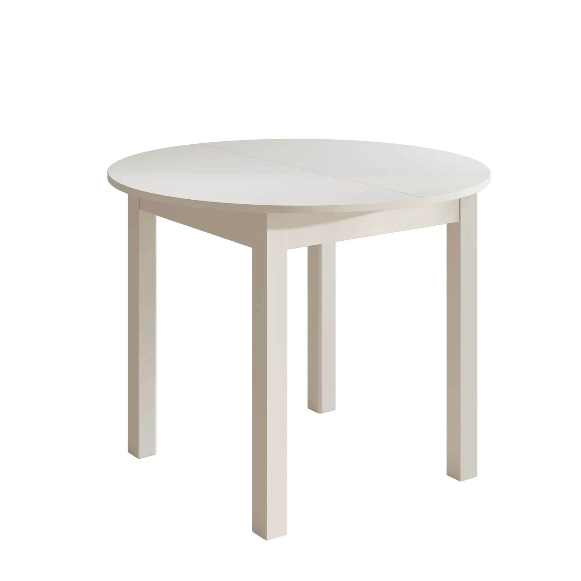 South - Eetkamertafel - Uitschuifbaar - Beige - 100x100x76 cm