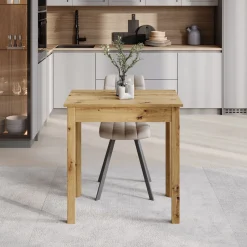 Steve - Eetkamertafel - Eiken - 75x55x77 cm