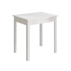 Steve - Eetkamertafel - Wit - 75x55x77 cm