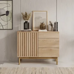 Storm 2 - Dressoir - Eiken - 106x37x84 cm