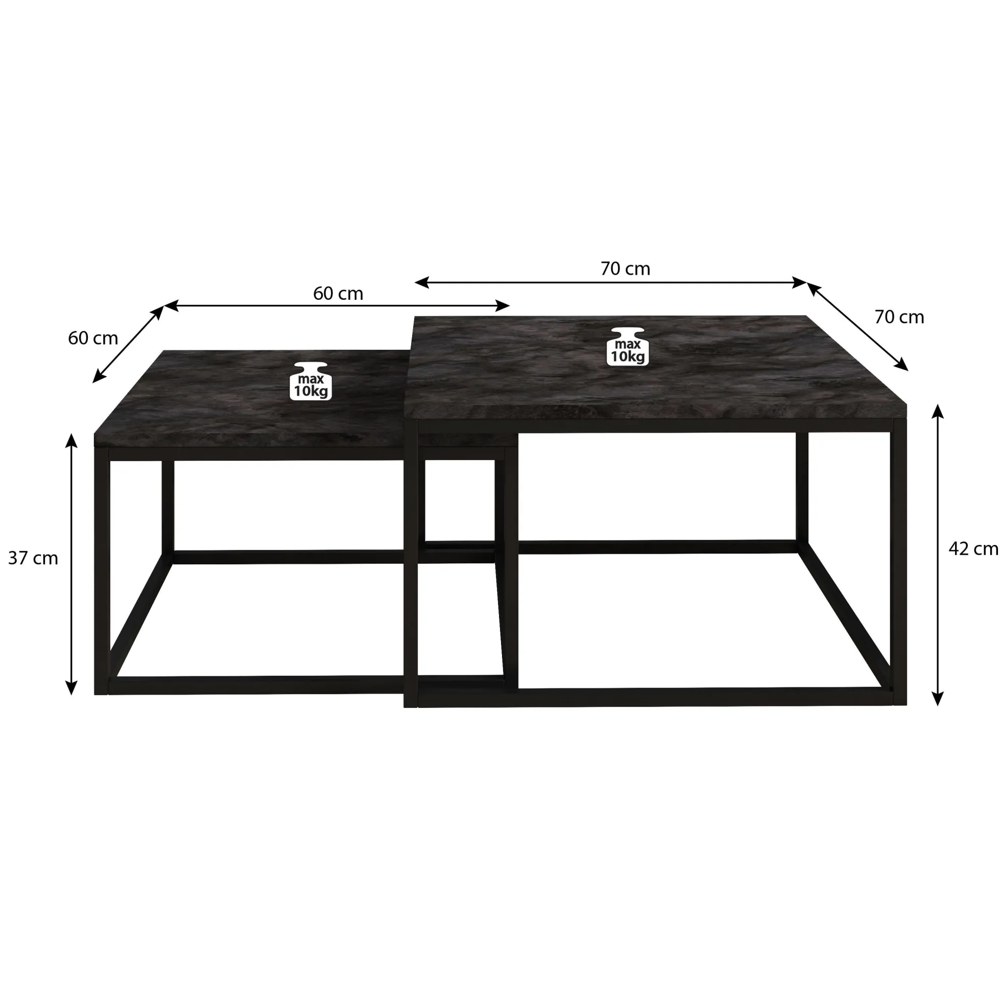 Styler - Salontafel set van 2 - Beige