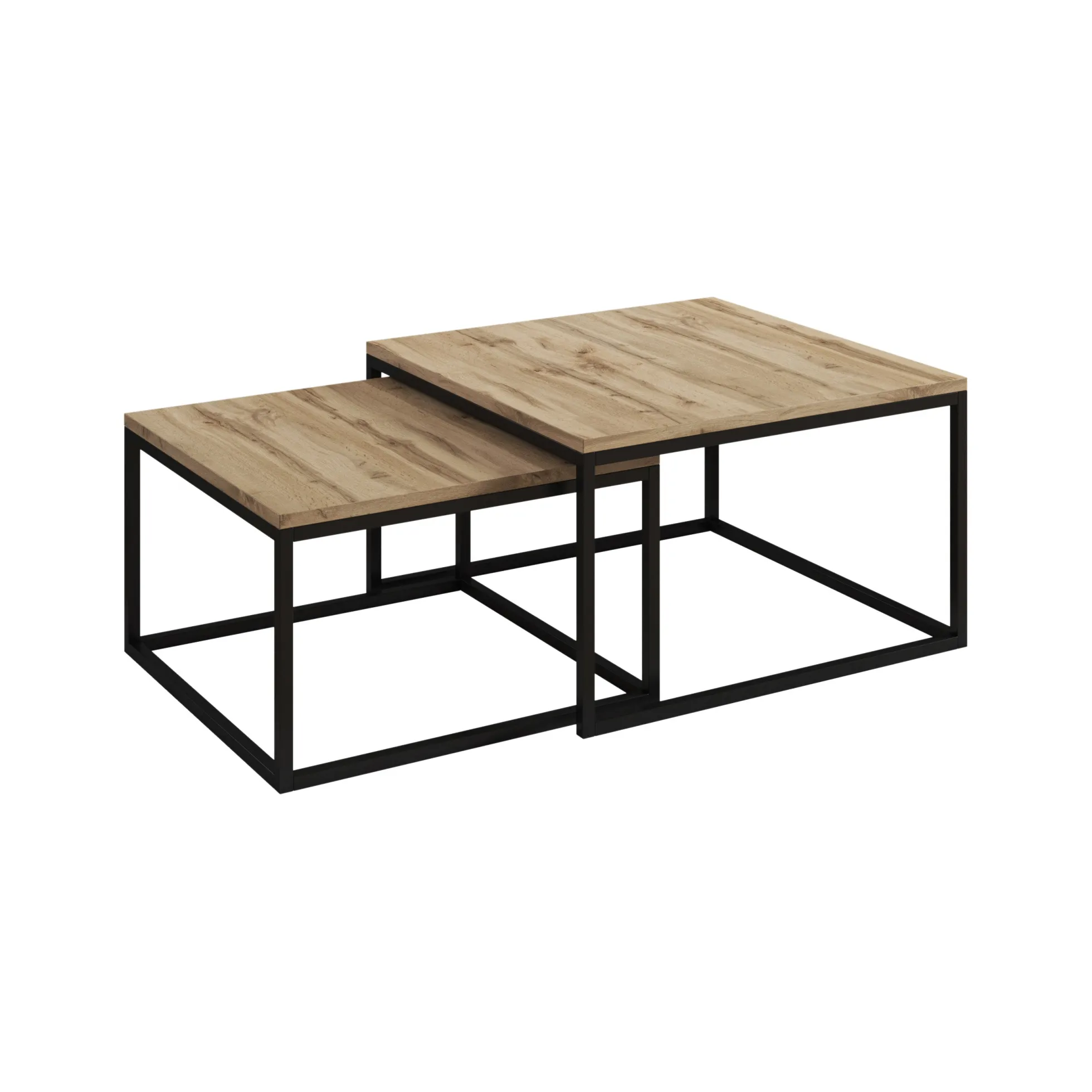 Styler - Salontafel set van 2 - Eiken