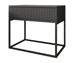 Sylvester 2 - Nachtkastje - Antraciet - 60x39x52 cm