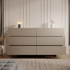 Tactica - Ladekast - Beige - 150x37x81 cm