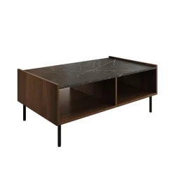Tahiti - Salontafel - Donker eiken - 97x60x39 cm