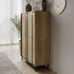 Tarello - Dressoir - Eikenpatroon - 99x41x140 cm