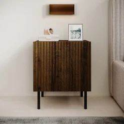 Tartagal - Nachtkastje set van 2 - Donkerbruin - 45x41x53 cm